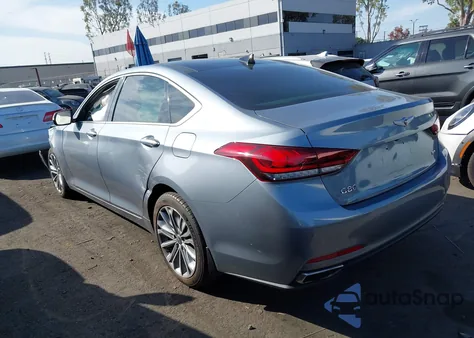 2017 Genesis G80 3.8 из США, поврежденный, VIN KMHGN4JE3HU198865